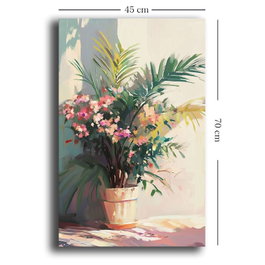 Wallity Pintura Decorativa en Lienzo Multicolor 45 x 70 cm